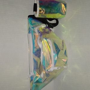 MULTI COLOR ADJUSTABLE STRAP FANNIE BAG